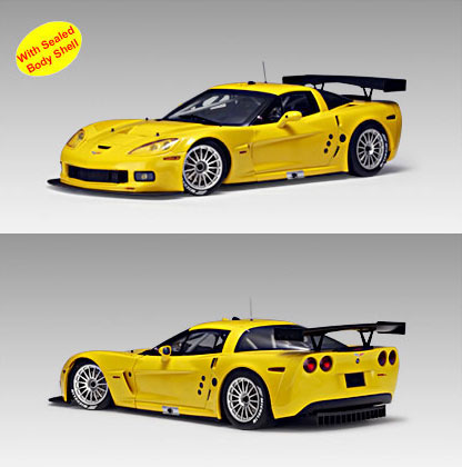 2005 Chevy Corvette C6-R Plain Body Version (AUTOart) 1/18