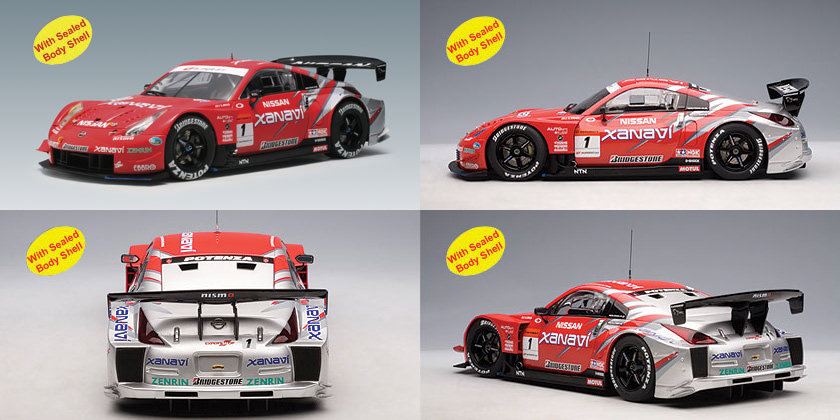 2005 Nissan Fairlady Z Super GT Xanavi NISMO #1 (AUTOart) 1/18