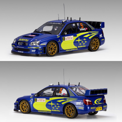 2005 Subaru Impreza WRC #5 (AUTOart) 1/18 diecast car scale model