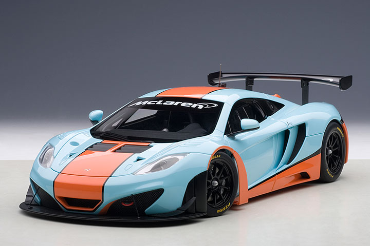 McLaren 12C GT3 - Blue/orange Paint Scheme (AUTOart) 1/18