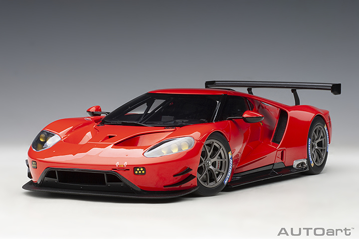 Ford GT Le Mans Plain Color Version - Ruby Red (AUTOart) 1/18