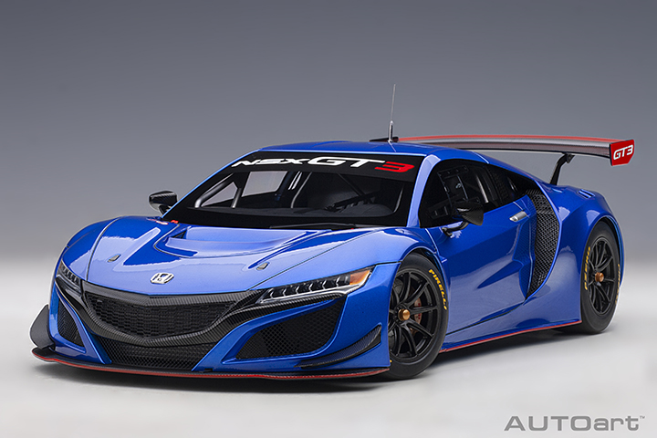 2018 Honda NSX GT3 - Hyper Blue (AUTOart) 1/18