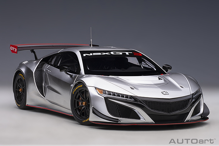 2018 Honda NSX GT3 - Hyper Silver (AUTOart) 1/18