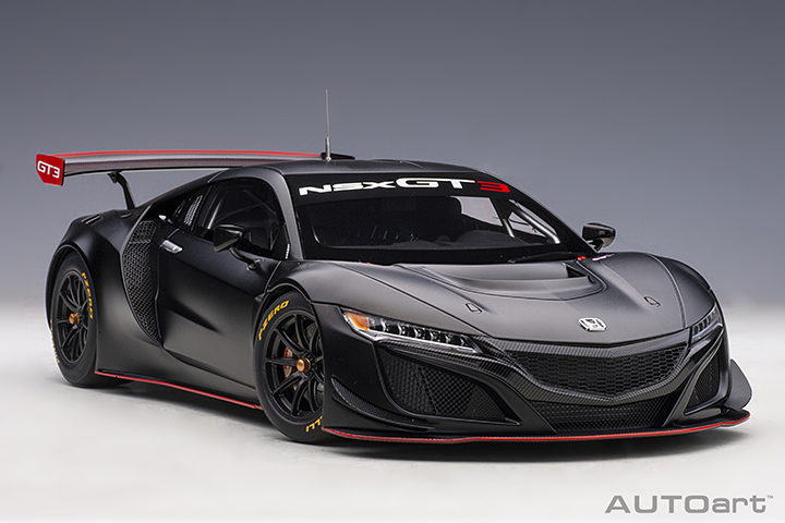 2018 Honda NSX GT3 - Matt Black (AUTOart) 1/18