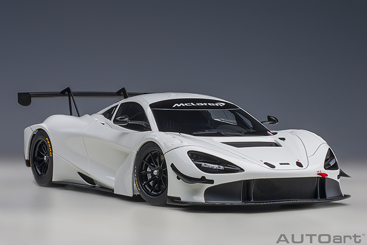 McLaren 720S GT3 (gloss White) - Sealed Body (AUTOart) 1/18