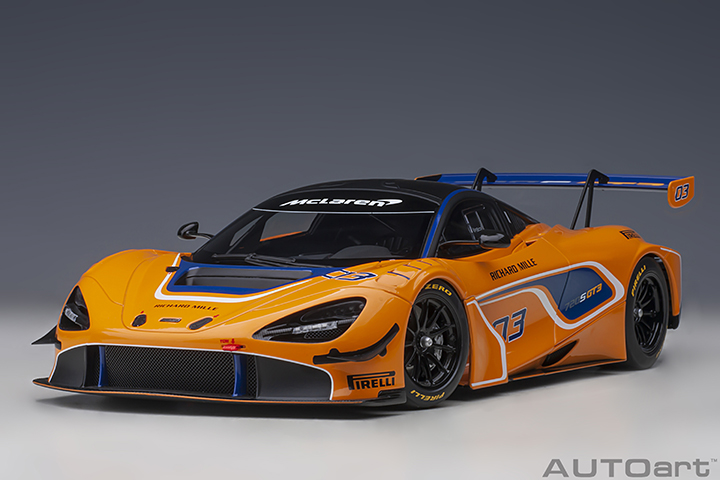 McLaren 720S GT3 #03 (orange) - Sealed Body (AUTOart) 1/18