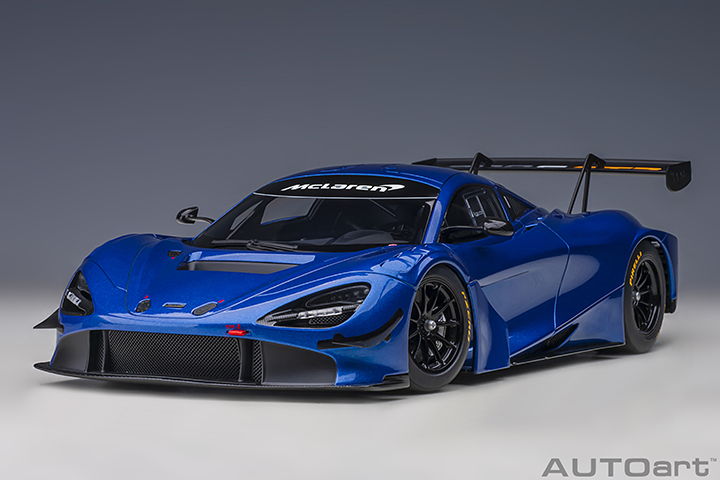 McLaren 720S GT3 (azure Blue) - Sealed Body (AUTOart) 1/18