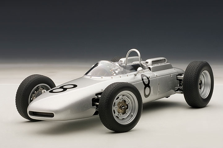 1962 Porsche 804 Formula 1 Nürburgring #8 - Jo Bonnier (Open Version) (AUTOart) 1/18