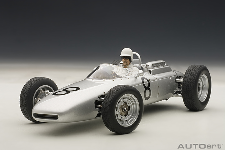 1962 Porsche 804 Formula 1 Nürburgring #8 - Jo Bonnier (AUTOart) 1/18