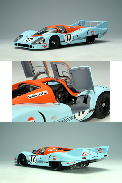 1971 Porsche 917 L Longtail - Gulf #17 (AUTOart) 1/18