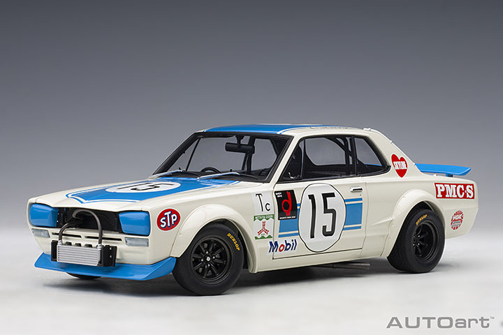 1972 Nissan Skyline GT-R KPGC-10 Racing - K.Takahashi (AUTOart) 1/18