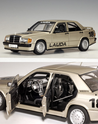 1984 Mercedes-Benz 190E 2.3-16V Rally #18 - Nurburgring Anniversary (AUTOart) 1/18