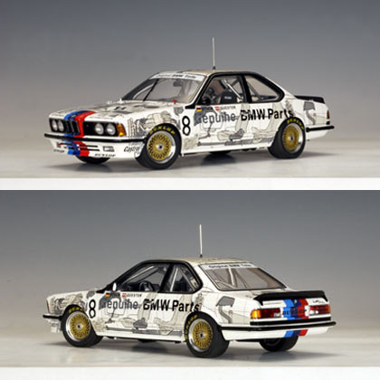 1984 BMW 635 CSi - #8 Original Tiele Rally (AUTOart) 1/18