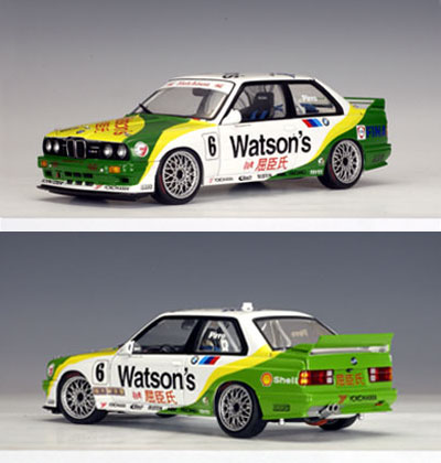 1991 BMW E30 M3 DTM #6 Macau Platz (AUTOart) 1/18