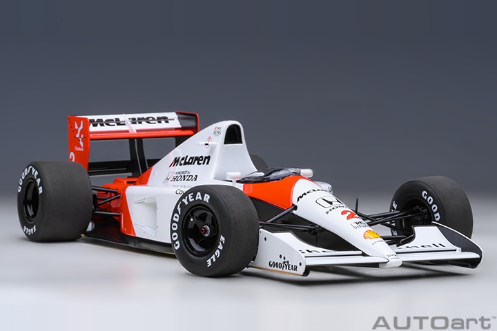 1991 McLaren Honda MP4/6 Japanese GP 1991 G.Berger #2 - With Display Case (AUTOart) 1/18
