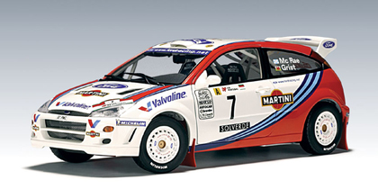 1999 Ford Focus WRC #7 - McRae / Grist - Rally Portugal (AUTOart) 1/18