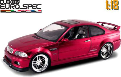 BMW AC Schnitzer S3 - Red (DUB City Euro-Spec) 1/18