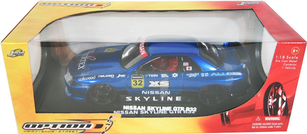 Nissan Skyline GTR R32 (Option D) 1/18