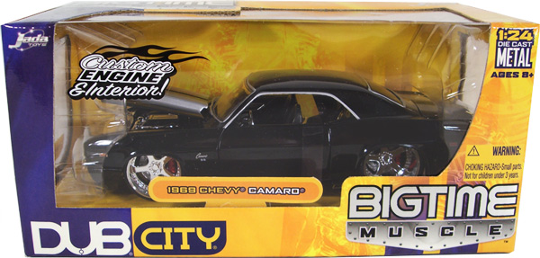 1969 Chevy Camaro SS - Black (DUB City Bigtime Muscle) 1/24