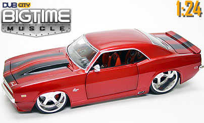 1969 Chevy Camaro - Red (DUB City Bigtime Muscle) 1/24