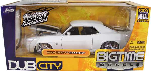 1969 Chevy Camaro - White (DUB City Bigtime Muscle) 1/24