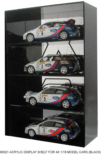 Acrylic Display Unit For (4) 1/18 Cars (AUTOart)