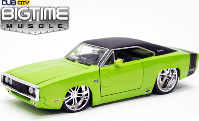 1970 Dodge Charger - Green (DUB City Bigtime Muscle) 1/24
