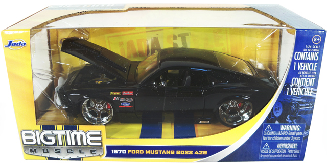 1970 Ford Mustang Boss 429 - Black (DUB City Bigtime Muscle) 1/24