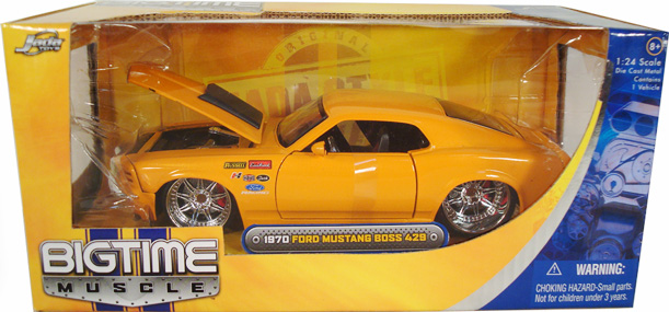 1970 Ford Mustang Boss 429 - Orange (DUB City Bigtime Muscle) 1/24