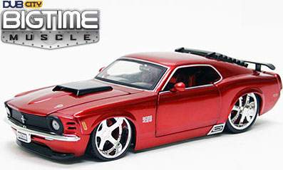 1970 Ford Mustang Boss 429 - Red (DUB City Big Time Muscle) 1/24