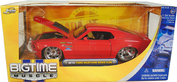 1970 Ford Mustang Boss 429 - Red (DUB City Bigtime Muscle) 1/24