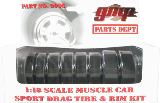 Nova Muscle Car Wheel & Tire Set (GMP) 1/18