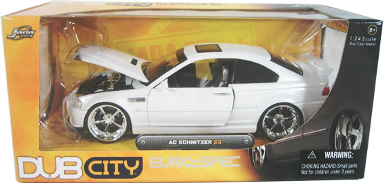 BMW AC Schnitzer S3 - White (DUB City Euro-Spec) 1/24