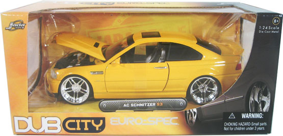 BMW AC Schnitzer S3 - Yellow (DUB City Euro-Spec) 1/24
