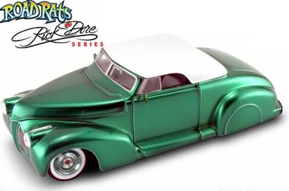 1940 Pontiac - Metallic Green - Rick Dore Series (Road Rats) 1/24