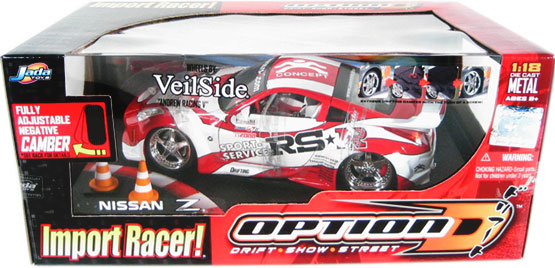 Nissan 350 Z w/ Veilside 'Andrew Racing V' Wheels (Option D) 1/18