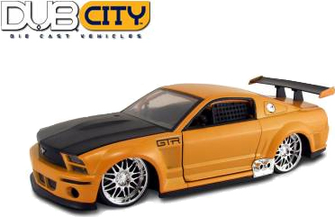 2005 Ford Mustang GT-R Concept - Metallic Orange (DUB City) 1/24