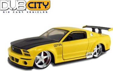 2005 Ford Mustang GT-R Concept - Yellow (DUB City) 1/24