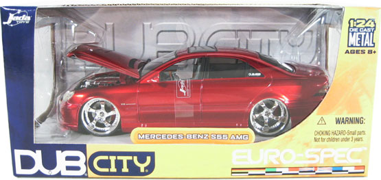 AMG Mercedes-Benz S55 - Red (DUB City Euro-Spec) 1/24