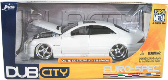 AMG Mercedes-Benz S55 - White (DUB City Euro-Spec) 1/24