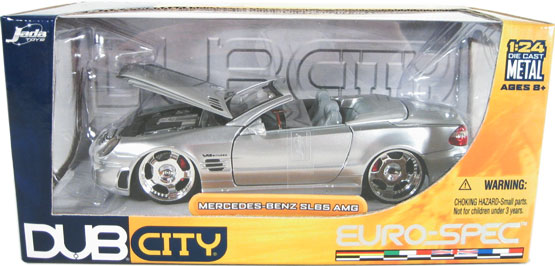 AMG Mercedes-Benz SL65 - Silver (DUB City Euro-Spec) 1/24