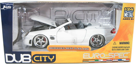 AMG Mercedes-Benz SL65 - White (DUB City Euro-Spec) 1/24