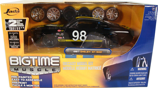 1967 Shelby Mustang GT-500 Model Kit (DUB City Bigtime Muscle) 1/24