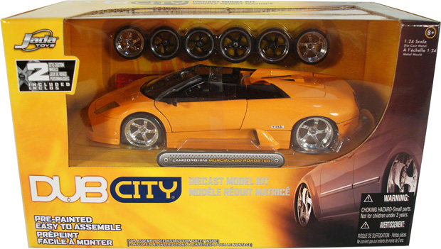 Lamborghini Murcielago Roadster Model Kit (DUB City) 1/24