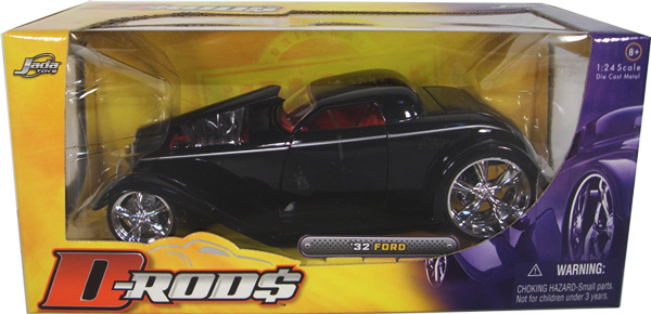 1932 Ford Hardtop - Black (D-Rods) 1/24