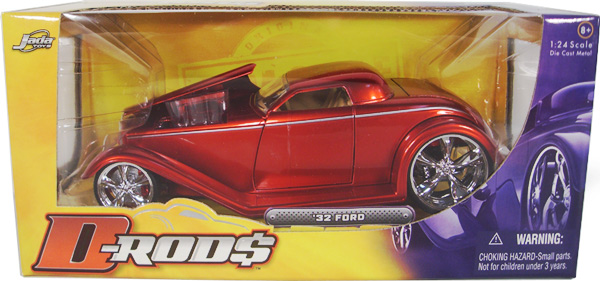 1932 Ford Hardtop - Red (D-Rods) 1/24