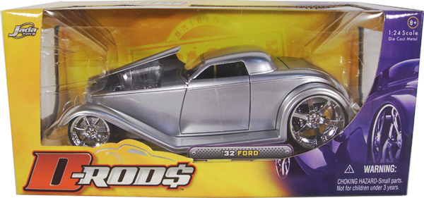 1932 Ford Hardtop - Silver (D-Rods) 1/24