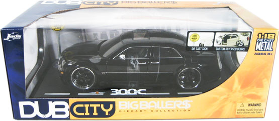 2005 Chrysler 300C - Gloss Black (DUB City) 1/18