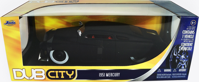 1951 Lincoln Mercury - Primer Black (DUB City) 1/18