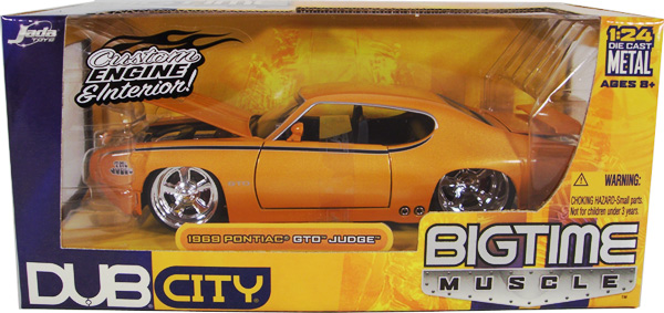 1969 Pontiac GTO 'The Judge' - Metallic Orange (DUB City Big Time Muscle) 1/24